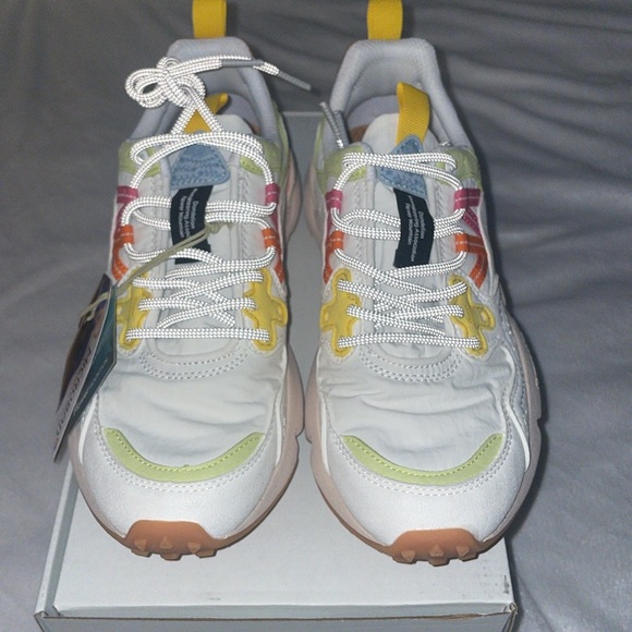 NWT Flower Mountain YAMANO 3 WOMAN KAISO - Eco-suede technical fabric Sneaker - Picture 7 of 14